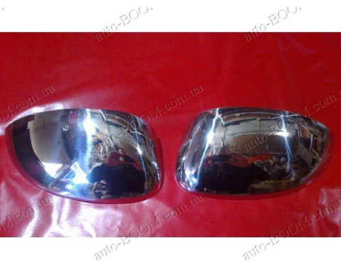 Накладки на зеркала (нержавейка) Fiat Punto 99-07