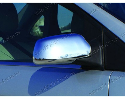 Накладки на зеркала (нержавейка) Ford Fusion 02-12