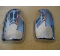 Накладки на зеркала (нержавейка) Ford Transit Connect 02-13