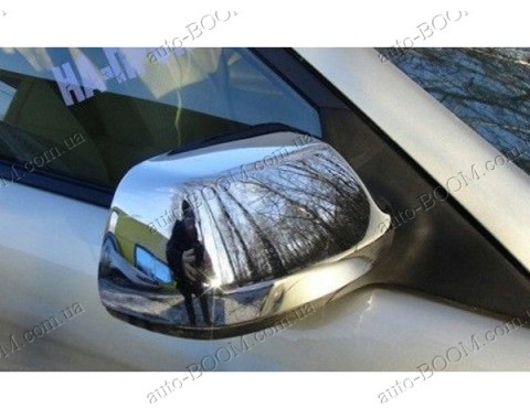 Накладки на зеркала (нержавейка) Mazda 6 07-12
