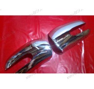 Накладки на зеркала (нержавейка) Mercedes ML W163 97-05