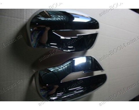 Накладки на зеркала (нержавейка) Nissan Qashqai 2 14-