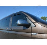 Накладки на зеркала (нержавейка) VW T6 15-
