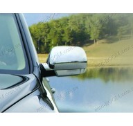 Накладки на зеркала (нержавейка) VW Touareg 02-10