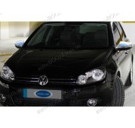 Накладки на зеркала (нержавейка) VW Touran 2 10-