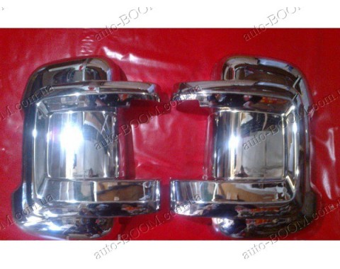 Накладки на зеркала (пластик) Fiat Ducato 06-