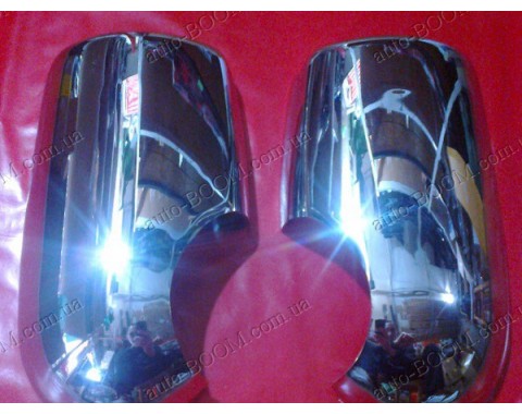 Накладки на зеркала (пластик) Ford Transit 06-14