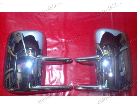 Накладки на зеркала (пластик) Mercedes Sprinter 95-06