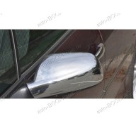 Накладки на зеркала (пластик) Peugeot 407 04-11