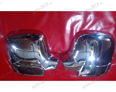 Накладки на зеркала (пластик) Peugeot Partner 97-08