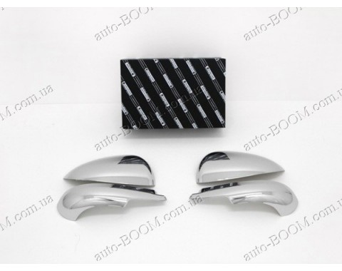 Накладки на зеркала (пластик) Chevrolet Aveo 3 12-