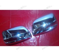 Накладки на зеркала (пластик) Toyota Prado 150 09-