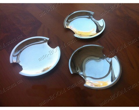 Накладки под ручки (нержавейка) VW T5 03-15 4шт