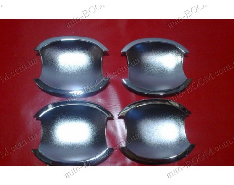 Накладки под ручки (пластик) Nissan Tiida 04-14