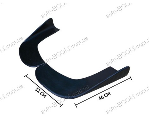 Уголки под бампер универсальные (Orticar)