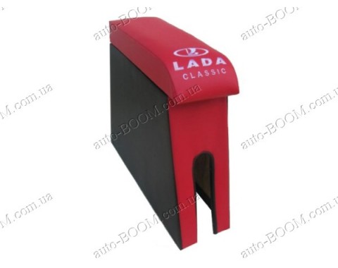 Подлокотник на ВАЗ 2107 красный Classic2