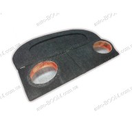 Акустическая полка на Mazda 626 97-карпет, хетчбек, на фанере, пирамида