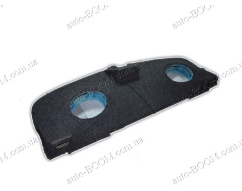 Акустическая полка на Renault Logan 04-13 карпет, на фанере, пирамида