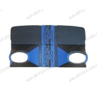 Акустическая полка на ВАЗ 2108 синяя, бюджет