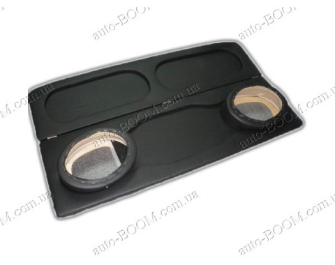 Акустическая полка на ВАЗ 2108 черная, на фанере, стандарт