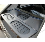 Акустическая полка на ВАЗ 2109 графит, на фанере,пирамида, высокий подиум