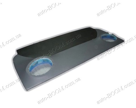 Акустическая полка на ВАЗ 2108 графит, с опорой полки, пирамида