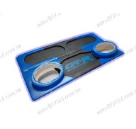 Акустическая полка на ВАЗ 2108 синяя, на фанере, стандарт