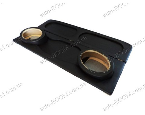 Акустическая полка на ВАЗ 2108 черная, на фанере, стандарт