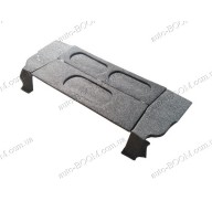 Акустическая полка на ВАЗ 2108 карпет, с боковинами (липучка), на фанере