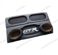 Акустическая полка на ВАЗ 2108 серая, на фанере, стандарт