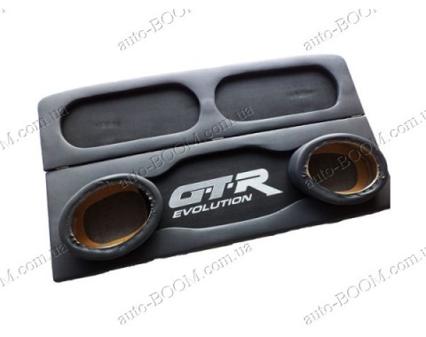 Акустическая полка на ВАЗ 2108 серая, на фанере, стандарт