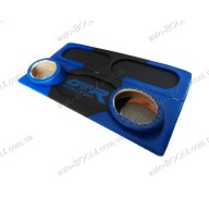 Акустическая полка на ВАЗ 2108 синяя, на фанере, стандарт