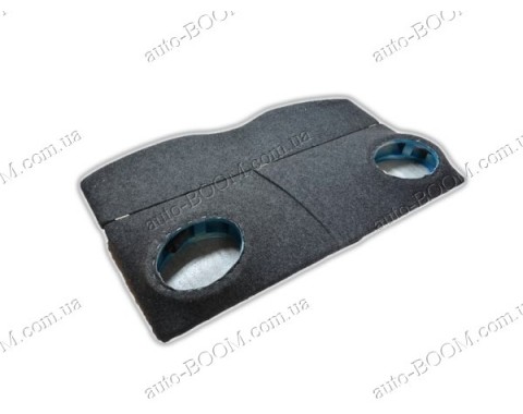 Акустическая полка на Лада 1117 Калина карпет, на фанере, пирамида