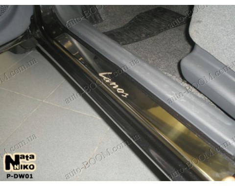 Накладки на пороги ЗАЗ Sens (NataNiko)