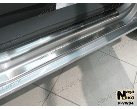 Накладки на пороги VW Touran 06-10 (NataNiko)
