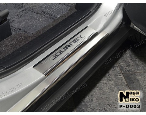 Накладки на пороги ЗАЗ Vida 12- (NataNiko)
