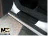 Накладки на пороги Opel Astra H 04- хетчбек, 5дверей(NataNiko Premium)