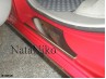 Накладки на пороги Chevrolet Tacuma 00-08(NataNiko Premium)