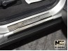 Накладки на пороги Dodge Journey 08-(NataNiko Premium)