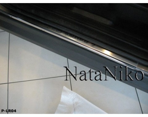 Накладки на пороги Land Rover Freelander 2 06-(NataNiko Premium)