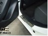 Накладки на пороги Mazda 3 09-14(NataNiko Premium)