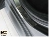 Накладки на пороги Nissan Juke 10-(NataNiko Premium)