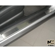 Накладки на пороги Nissan Teana 08-13(NataNiko Premium)