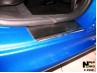 Накладки на пороги Peugeot 206 98-(NataNiko Premium)