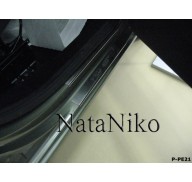 Накладки на пороги Peugeot Partner 08-(NataNiko Premium)