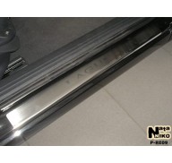 Накладки на пороги Renault Laguna 2 01-07(NataNiko Premium)
