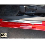 Накладки на пороги VW Scirocco 3 08-(NataNiko Premium)