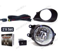 Противотуманные фары на Toyota Yaris 2 06-08