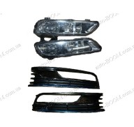 Противотуманные фары на VW Passat B7 10-