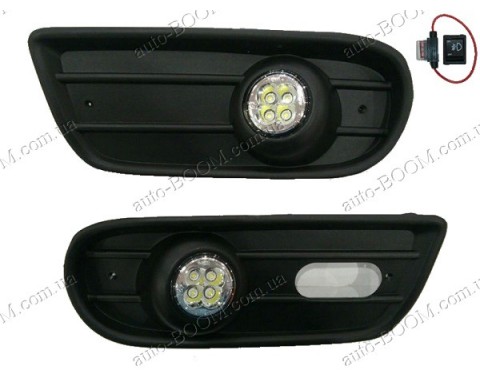 Противотуманные фары на VW T4 96-03 LED